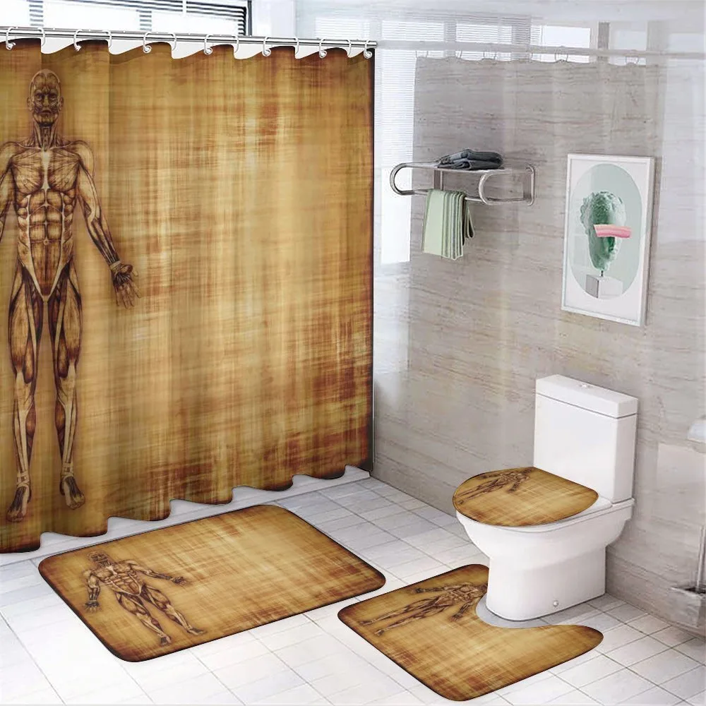 Human Body Style — 4-Piece Bathroom Set preview