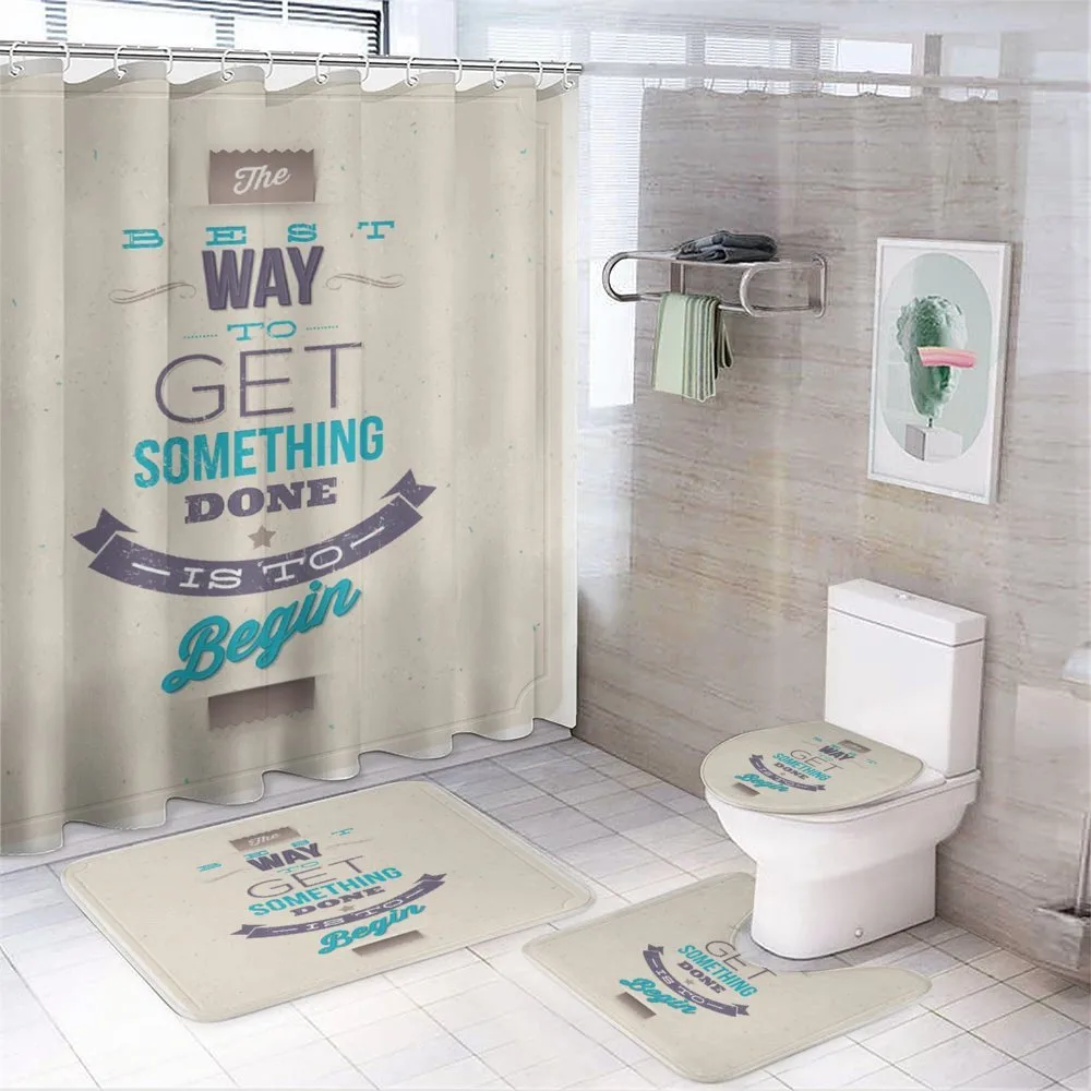 Leadership Words — 4-Piece Bathroom Set preview