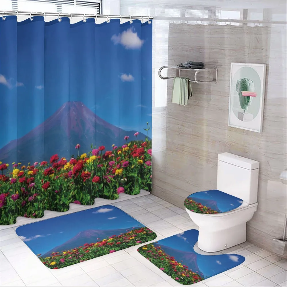 Midsummer Blue Skies Highland — 4-Piece Bathroom Set preview