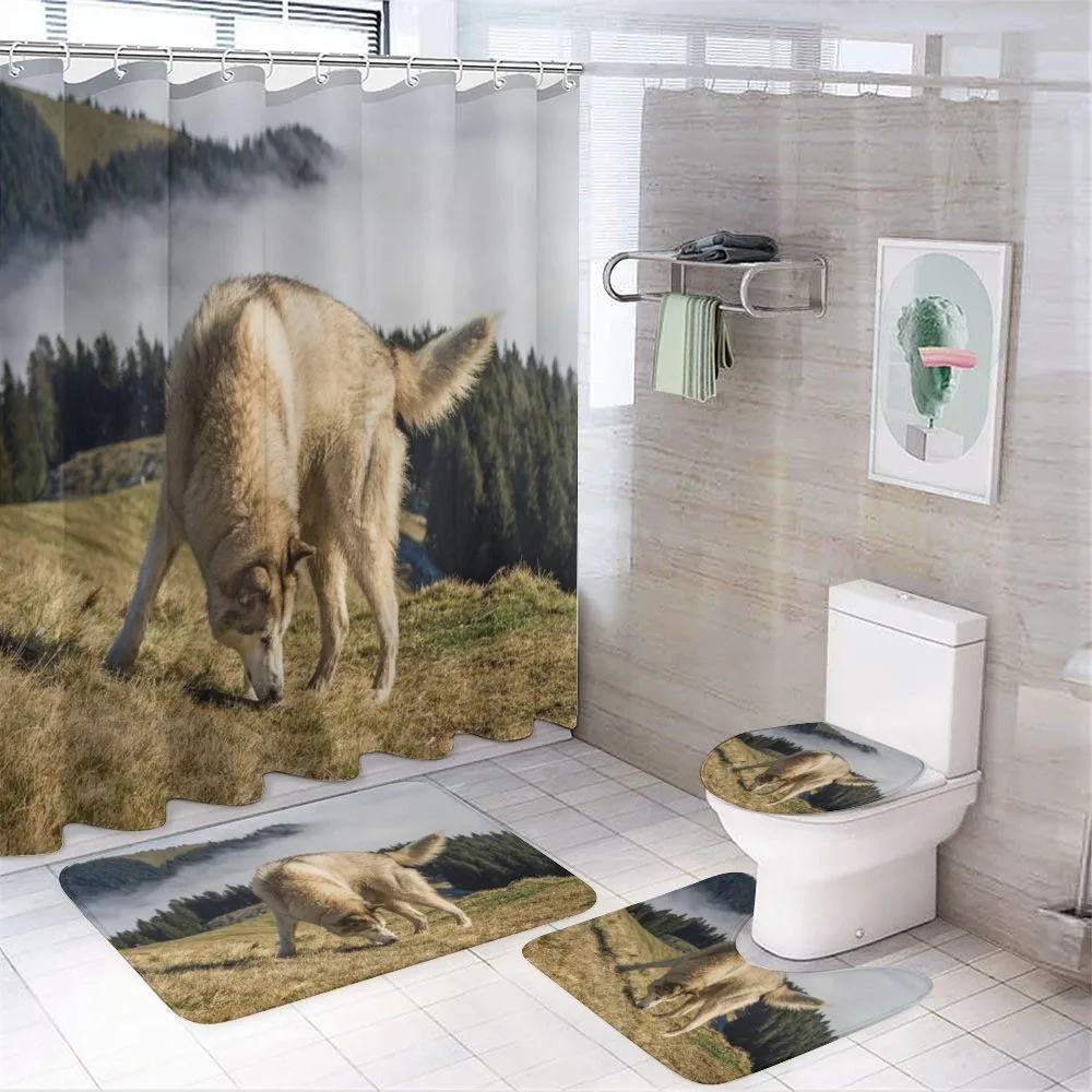 Purebred Dog — 4-Piece Bathroom Set preview