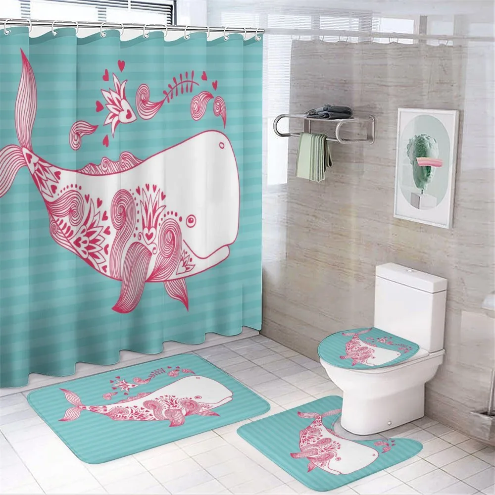Be Happy Big Fish — 4-Piece Bathroom Set preview