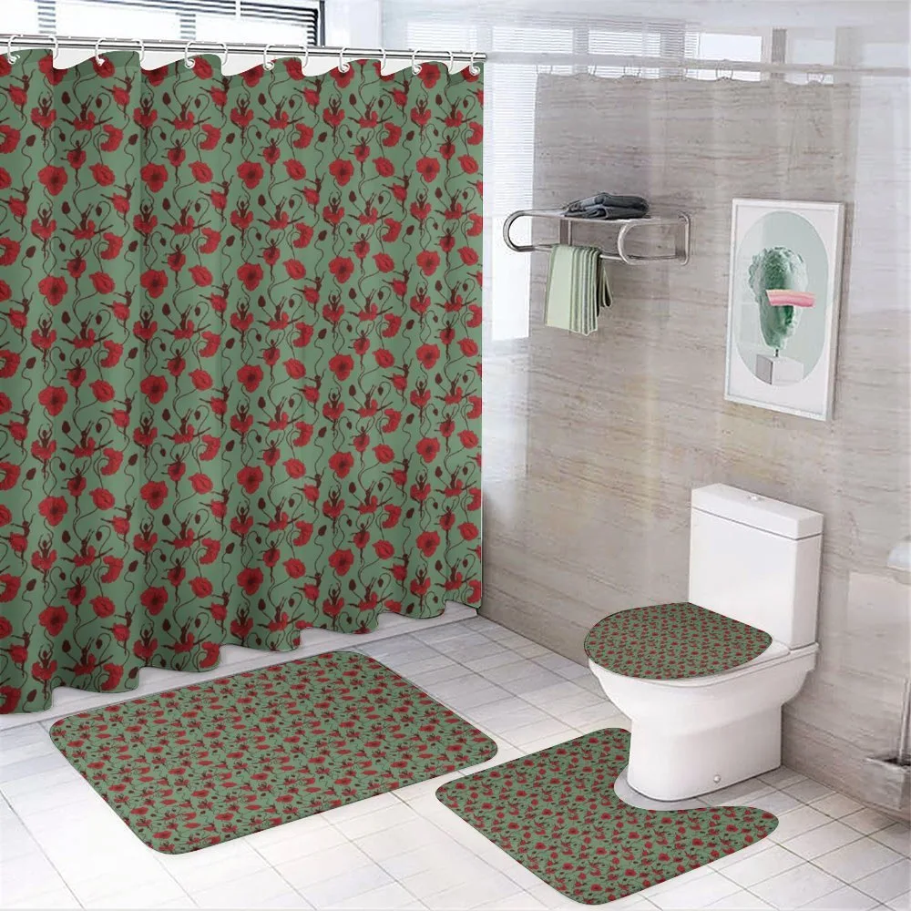 Floral Arrangement Dance — 4-Piece Bathroom Set preview