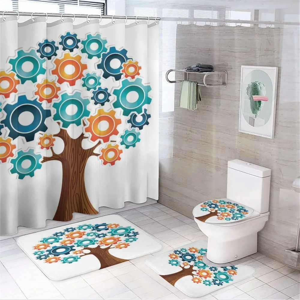Innovation Gears Tree — 4-Piece Bathroom Set preview
