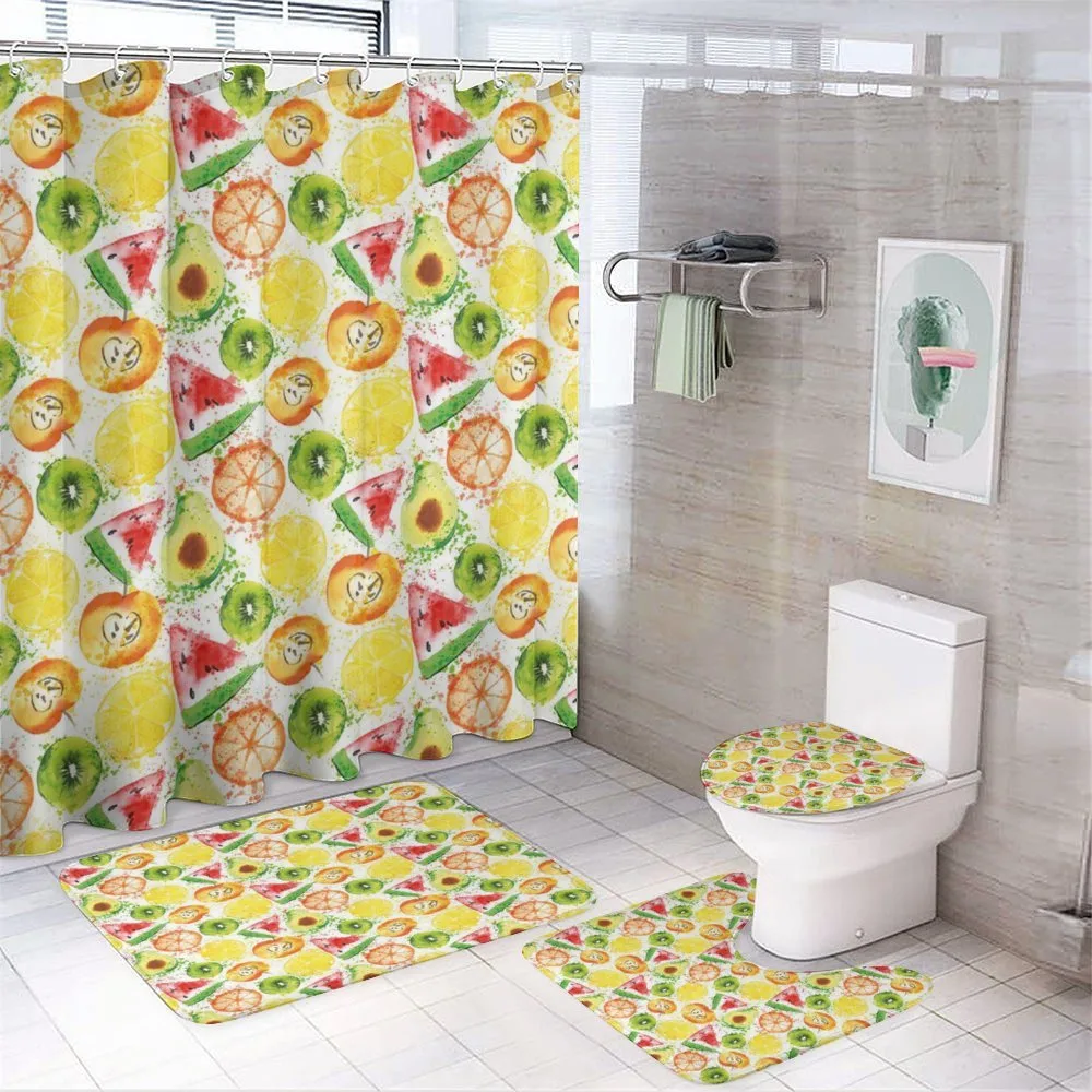 Paintbrush Plants Seed — 4-Piece Bathroom Set preview