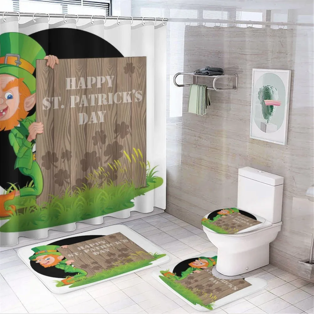 Plank Shamrock — 4-Piece Bathroom Set preview
