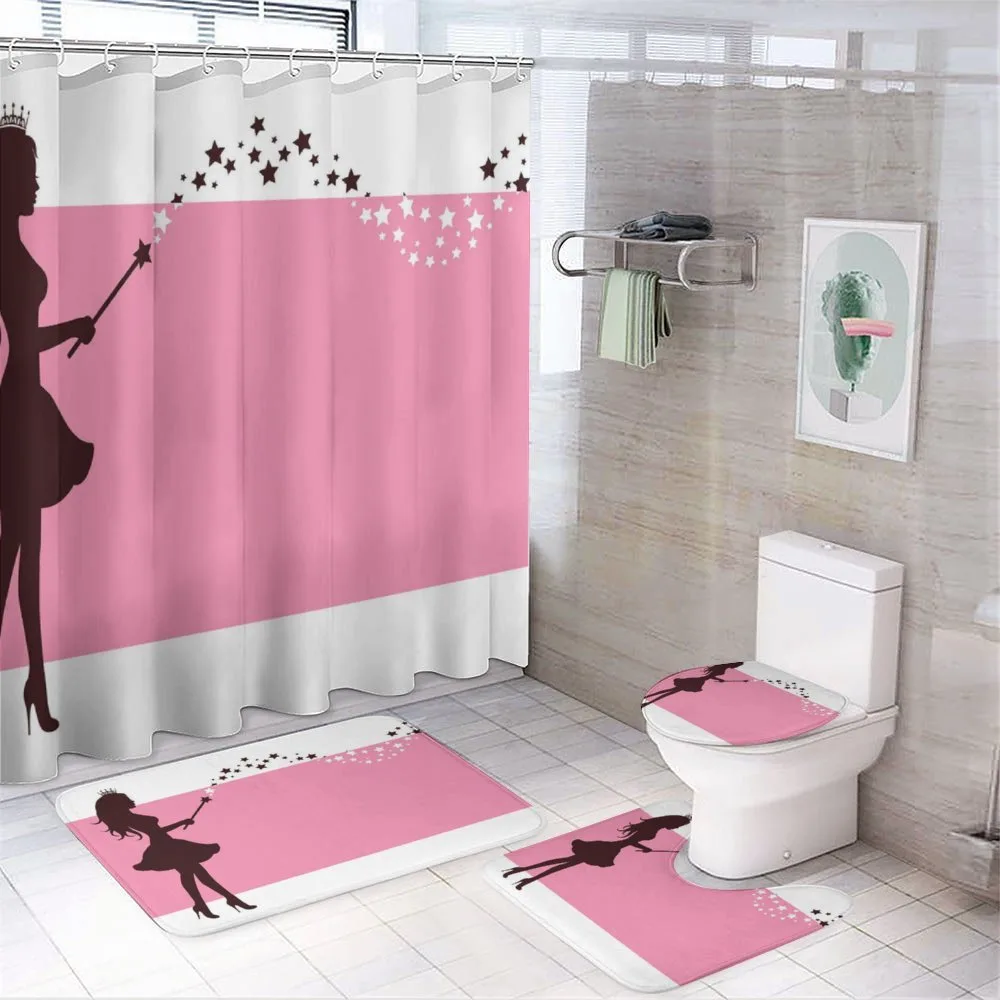 Princess Fairy and Magic Wand — 4-Piece Bathroom Set preview