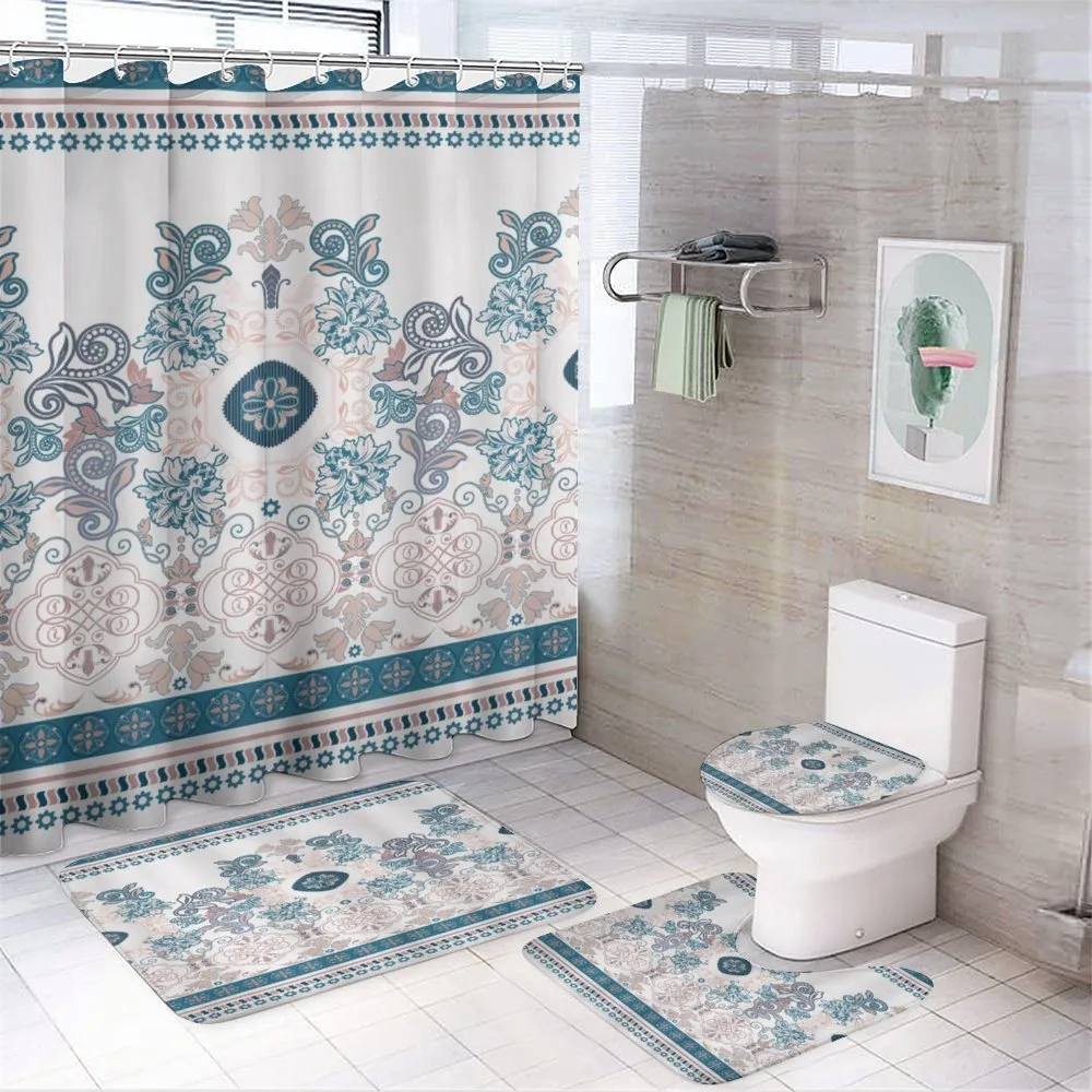 Flourish Artful Nostalgic Designs — 4-Piece Bathroom Set preview