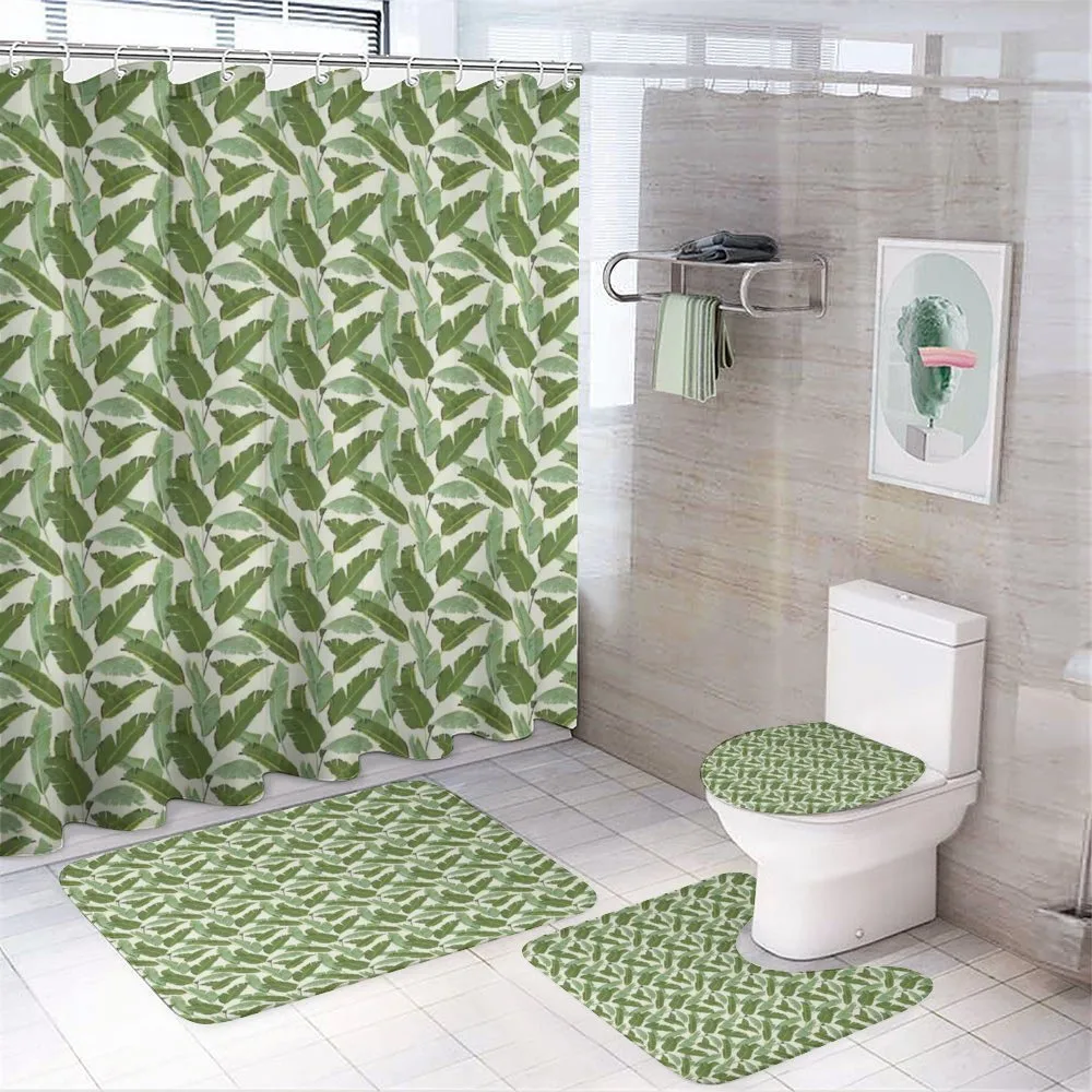 Mature Foliage 4-Piece Bathroom Set product video