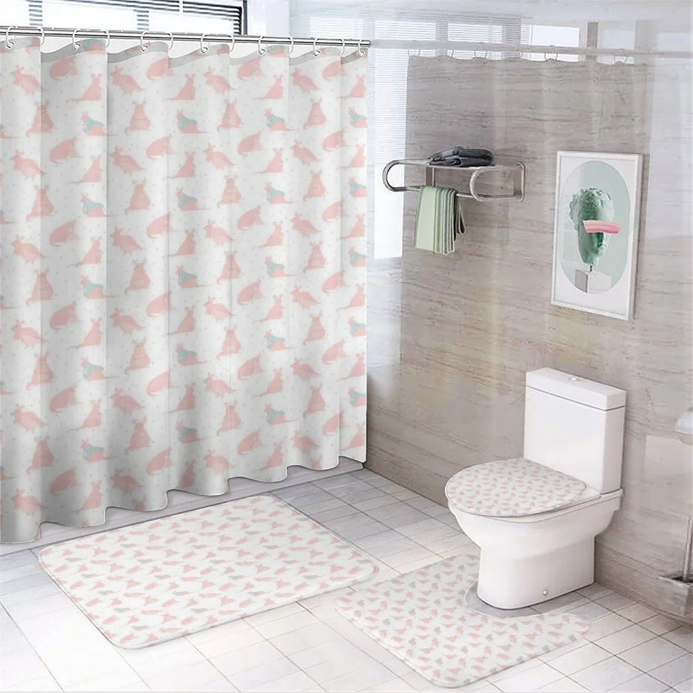 Nursery Concept and Hearts — 4-Piece Bathroom Set preview