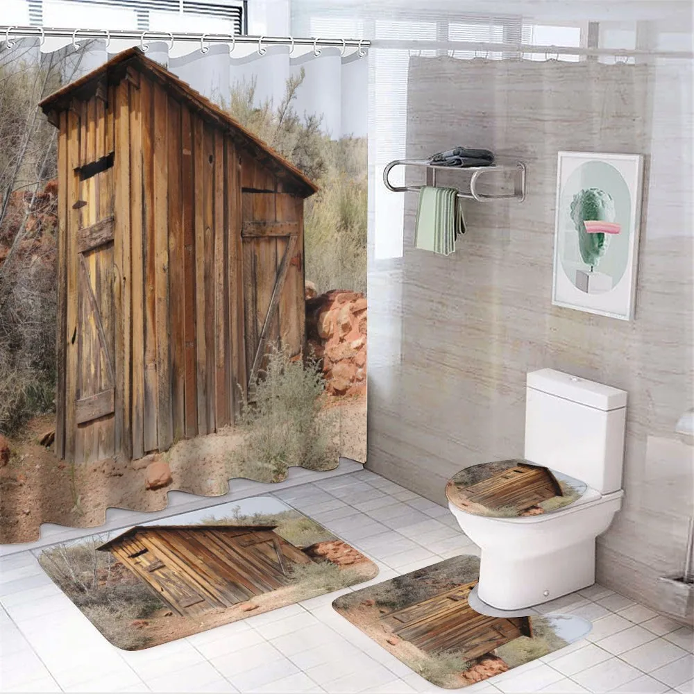 Olive Trees — 4-Piece Bathroom Set preview