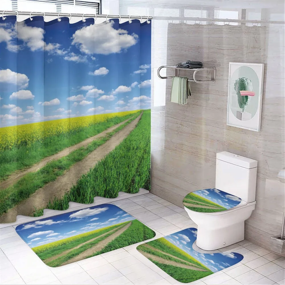 Rapeseeds Field — 4-Piece Bathroom Set preview