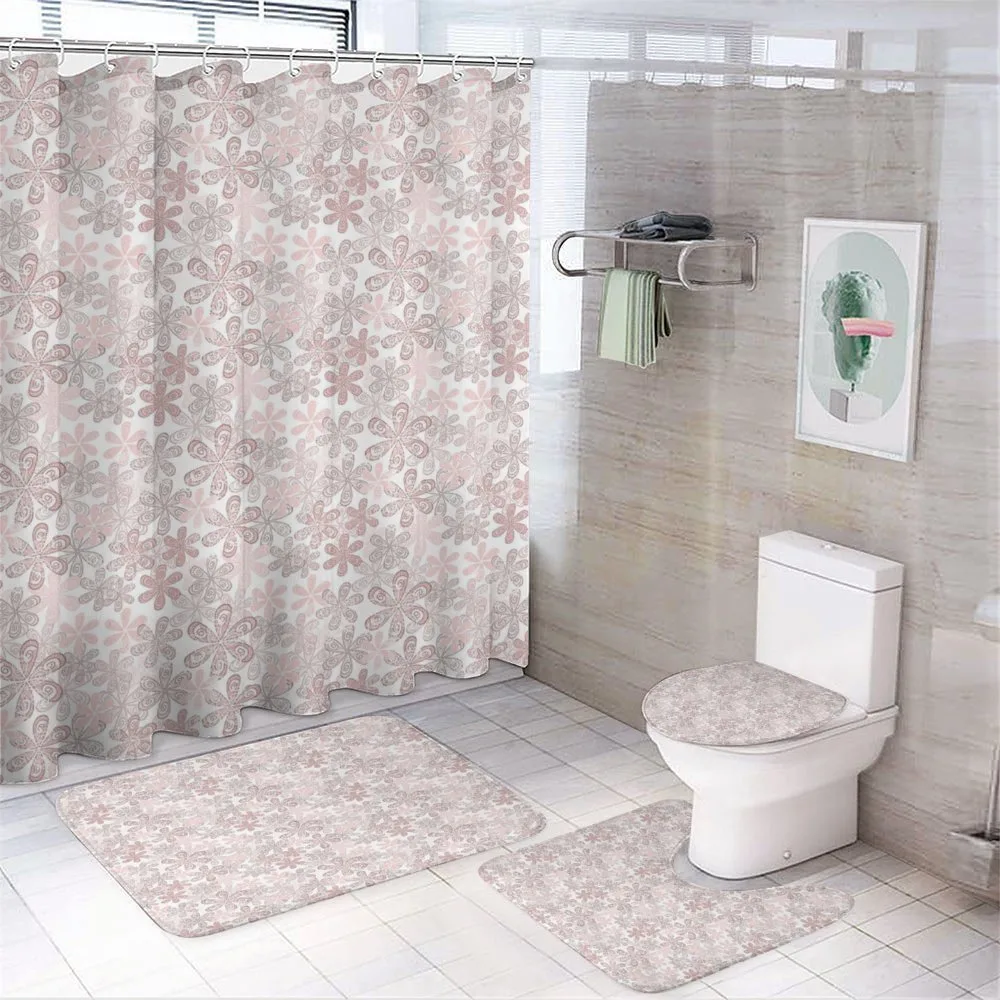 Spring Summer Pastel — 4-Piece Bathroom Set preview
