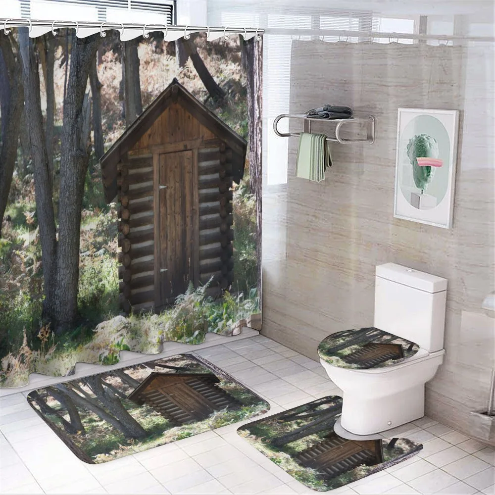 Cottage Spring Woods — 4-Piece Bathroom Set preview