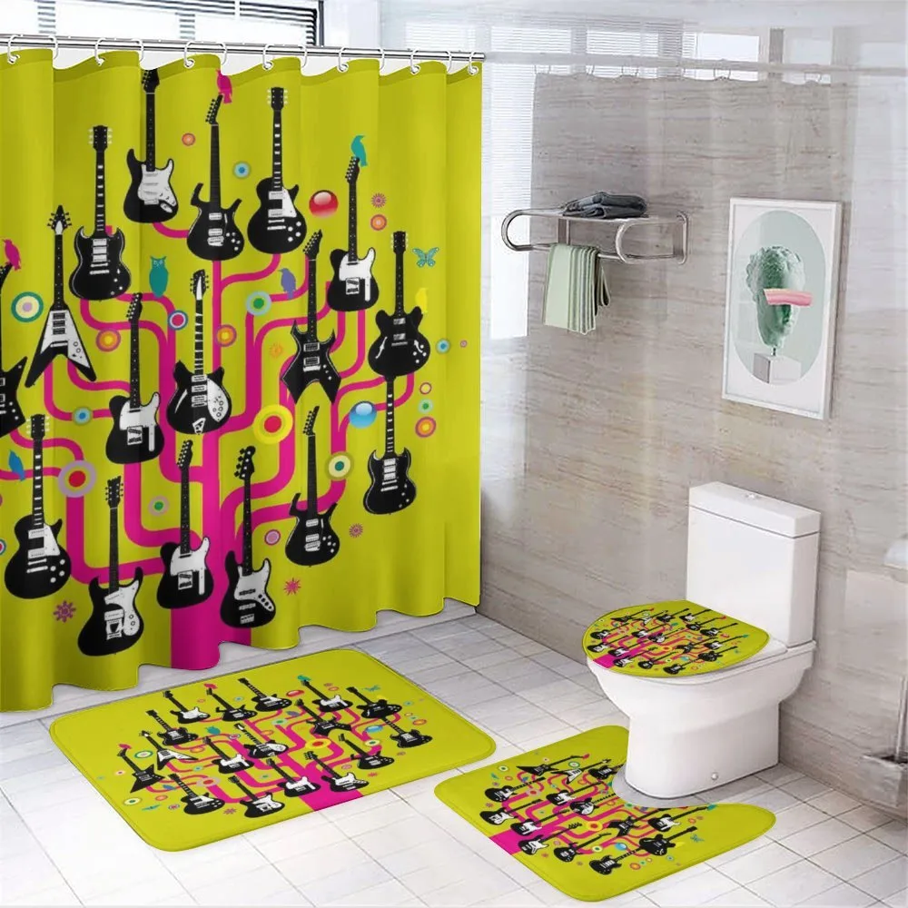 Guitars for Rock Stars — 4-Piece Bathroom Set preview