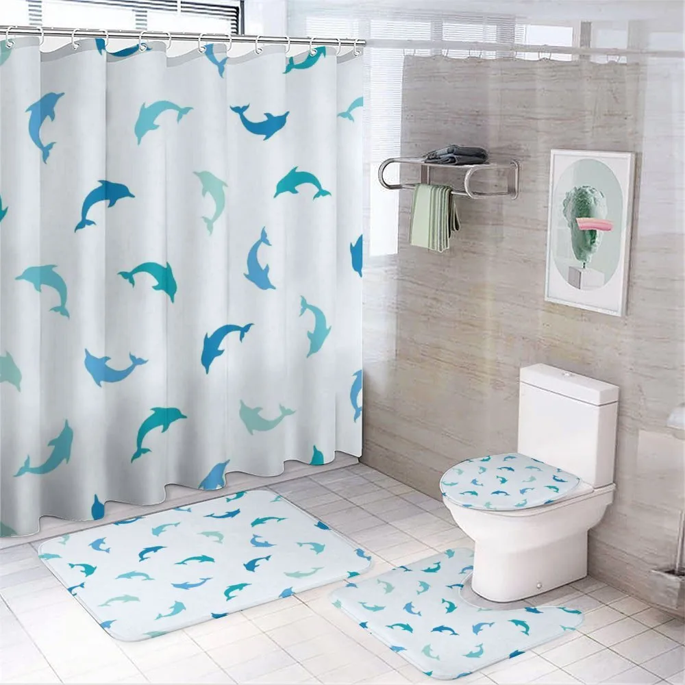 Jumping Mammals — 4-Piece Bathroom Set preview
