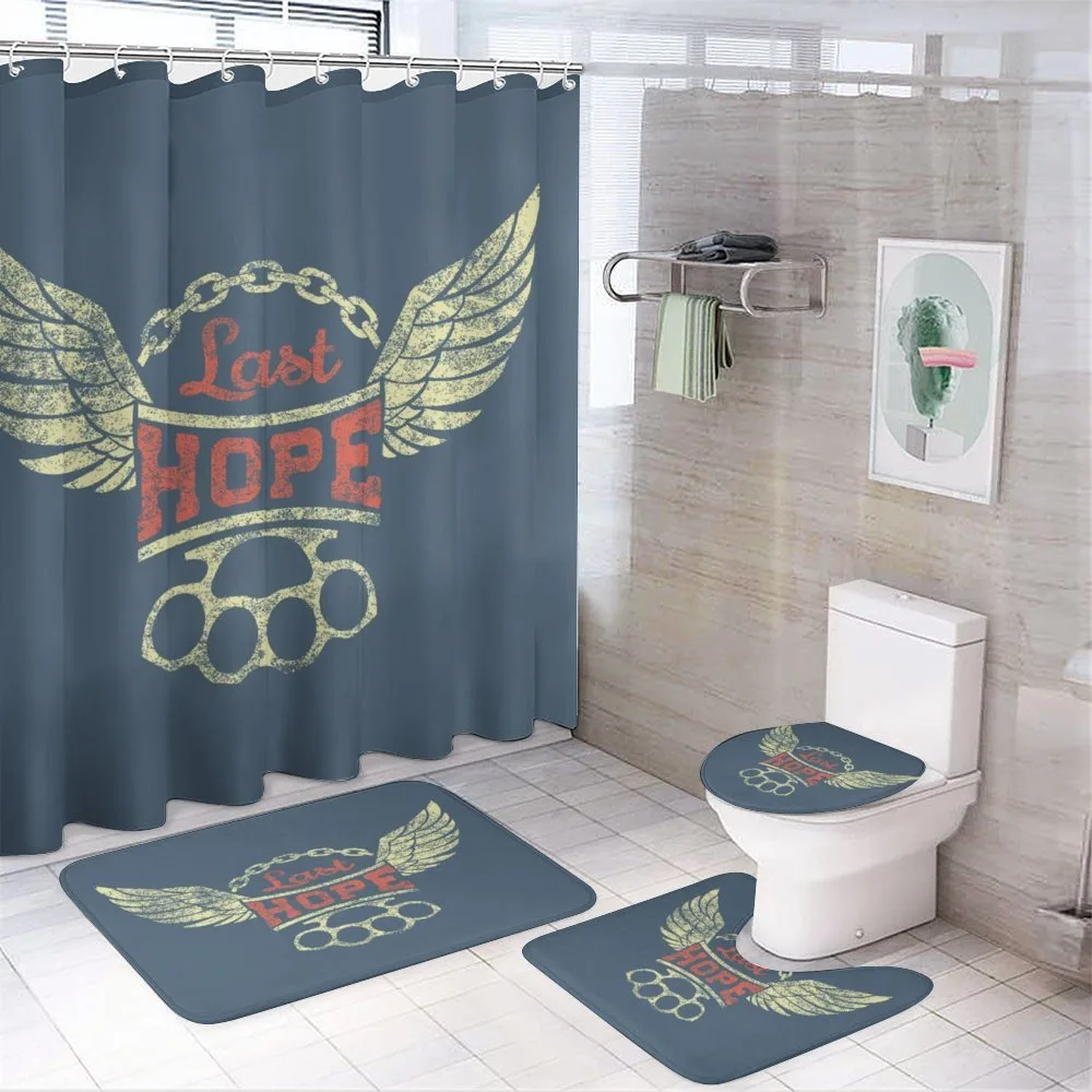 Words for Bikers — 4-Piece Bathroom Set preview