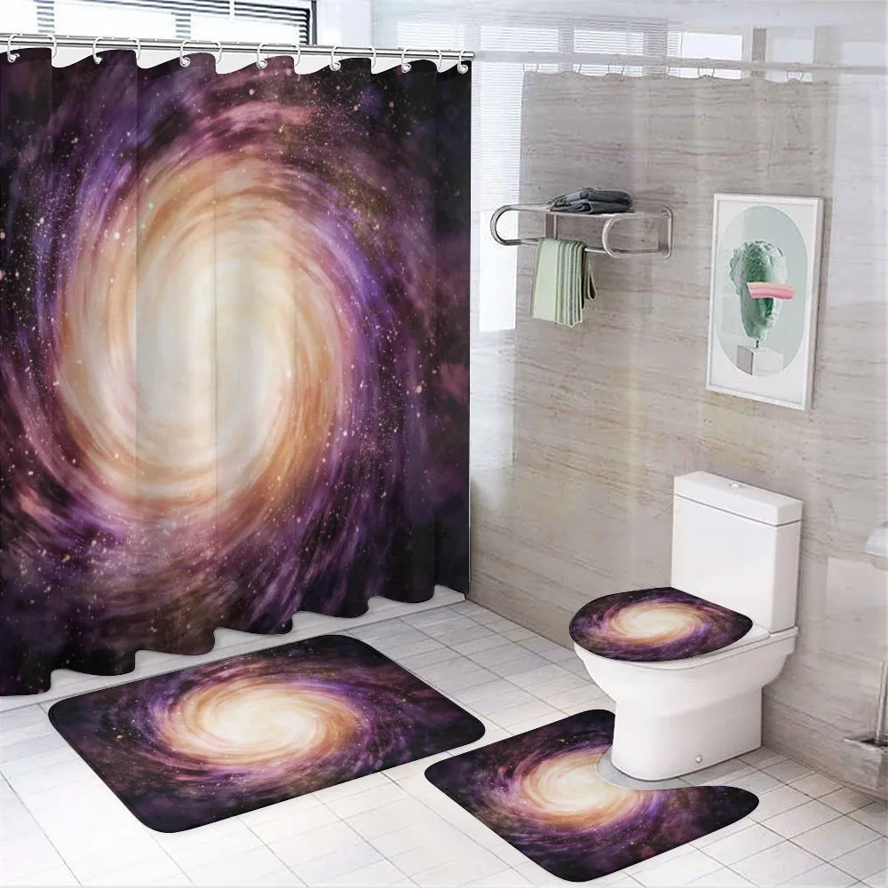 Alluring Space Hole — 4-Piece Bathroom Set preview