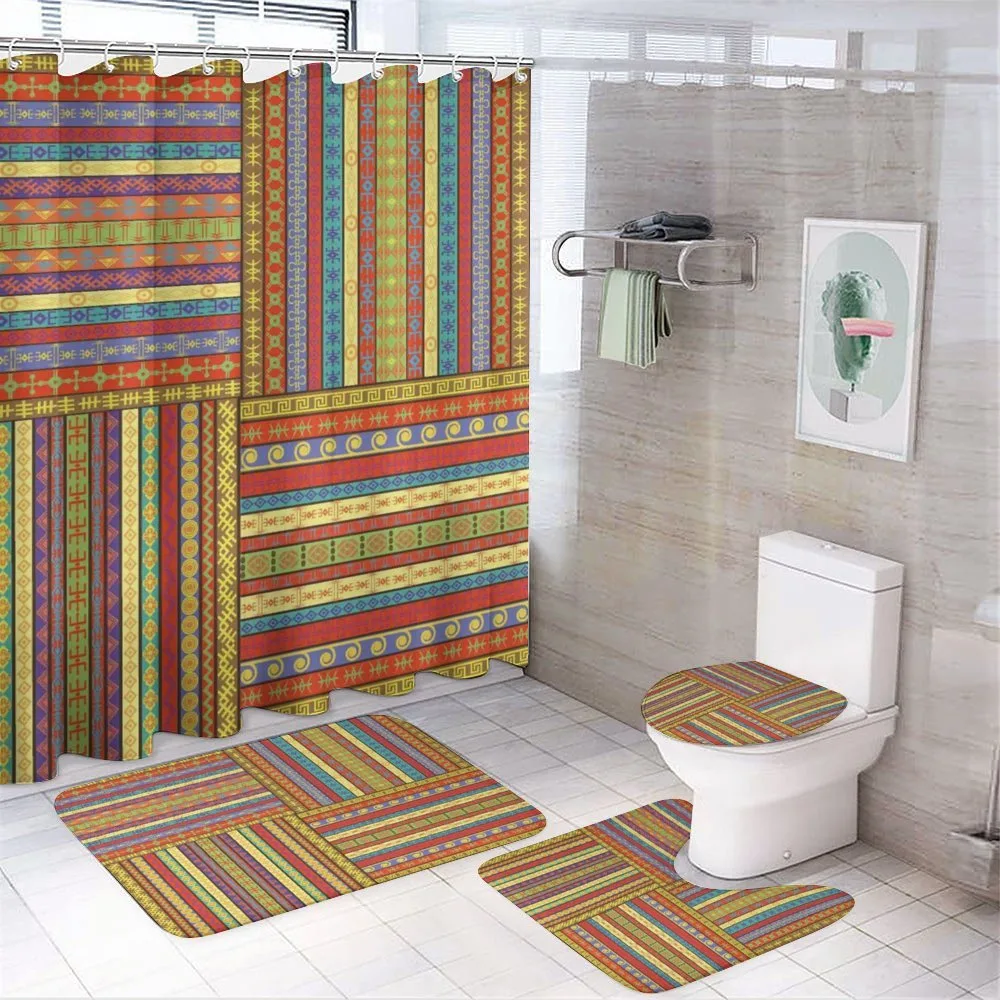 Artwork Borders — 4-Piece Bathroom Set preview