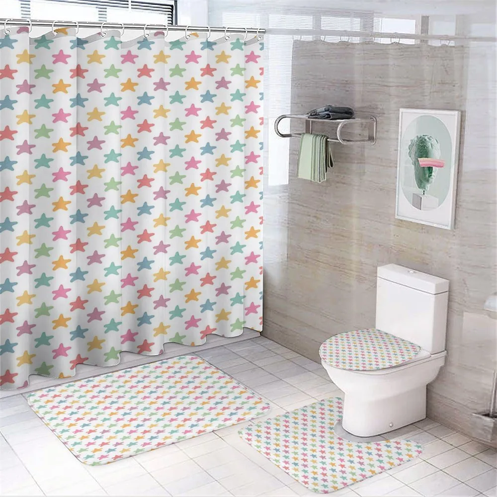 Colorful Exotic Fauna — 4-Piece Bathroom Set preview