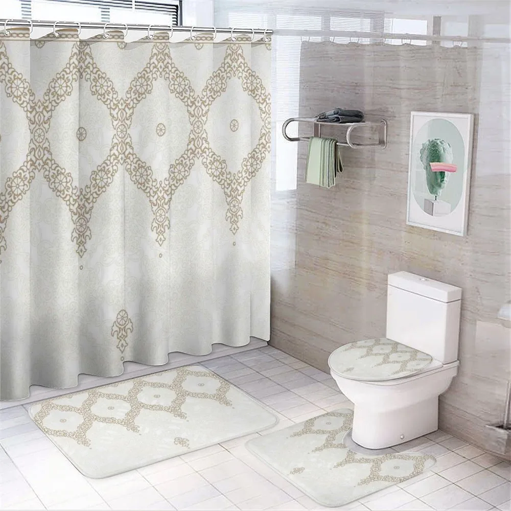 Eastern Elements Cream — 4-Piece Bathroom Set preview