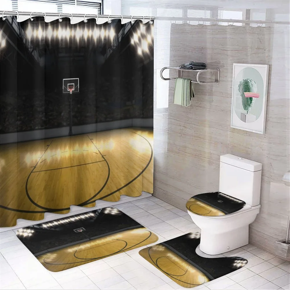 Empty League Arena — 4-Piece Bathroom Set preview