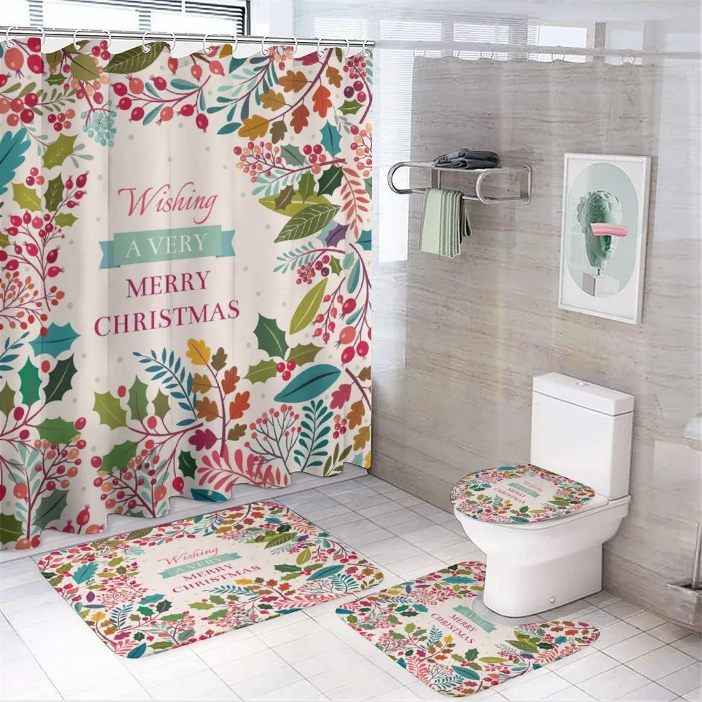 Blossoms Herbs — 4-Piece Bathroom Set preview