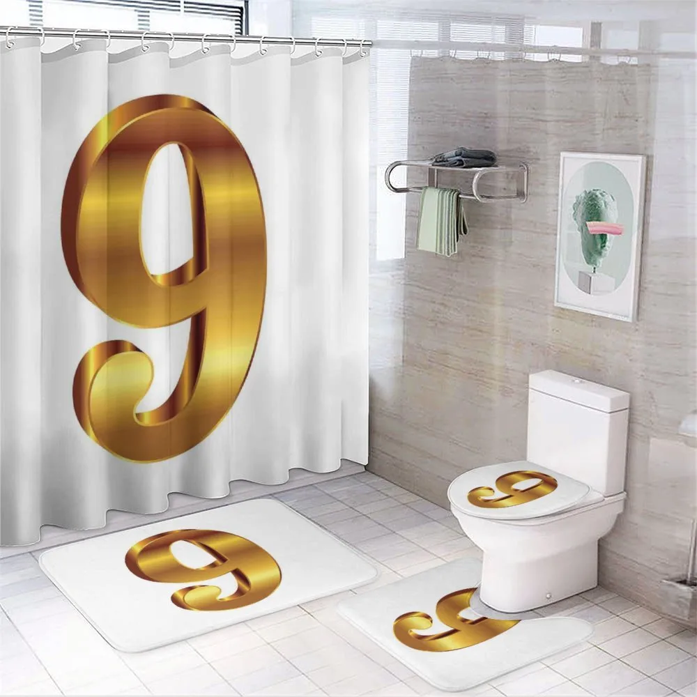 Classical 9 Sign — 4-Piece Bathroom Set preview
