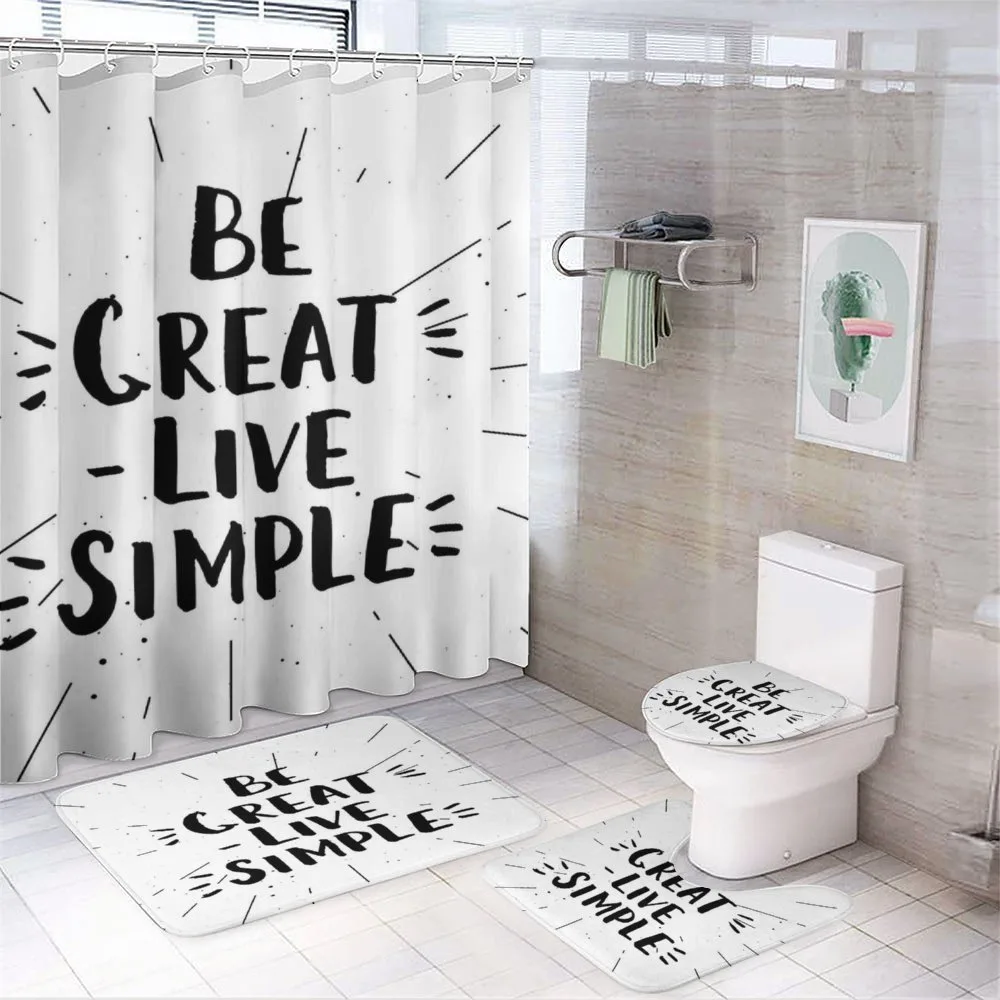 Creative Be Live Simple — 4-Piece Bathroom Set preview