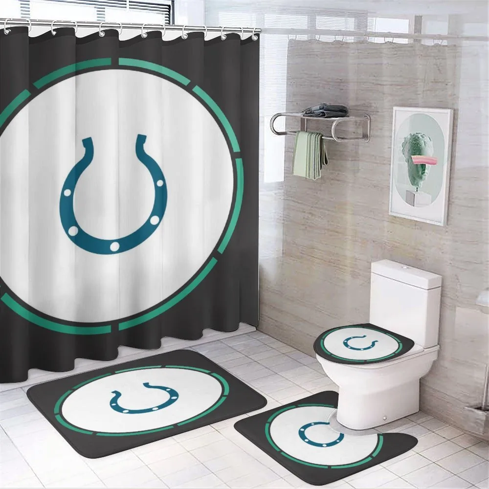 Horseshoe Wild West Luck 4-Piece Bathroom Set product video