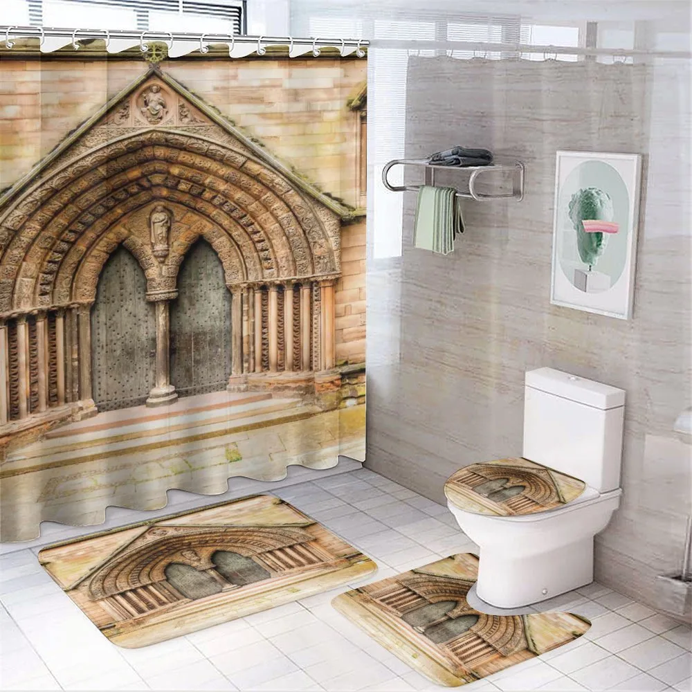 Medieval Door — 4-Piece Bathroom Set preview