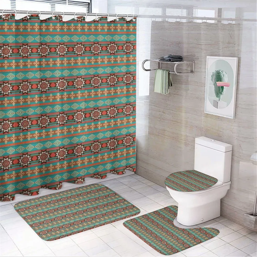 Sign Motif — 4-Piece Bathroom Set preview