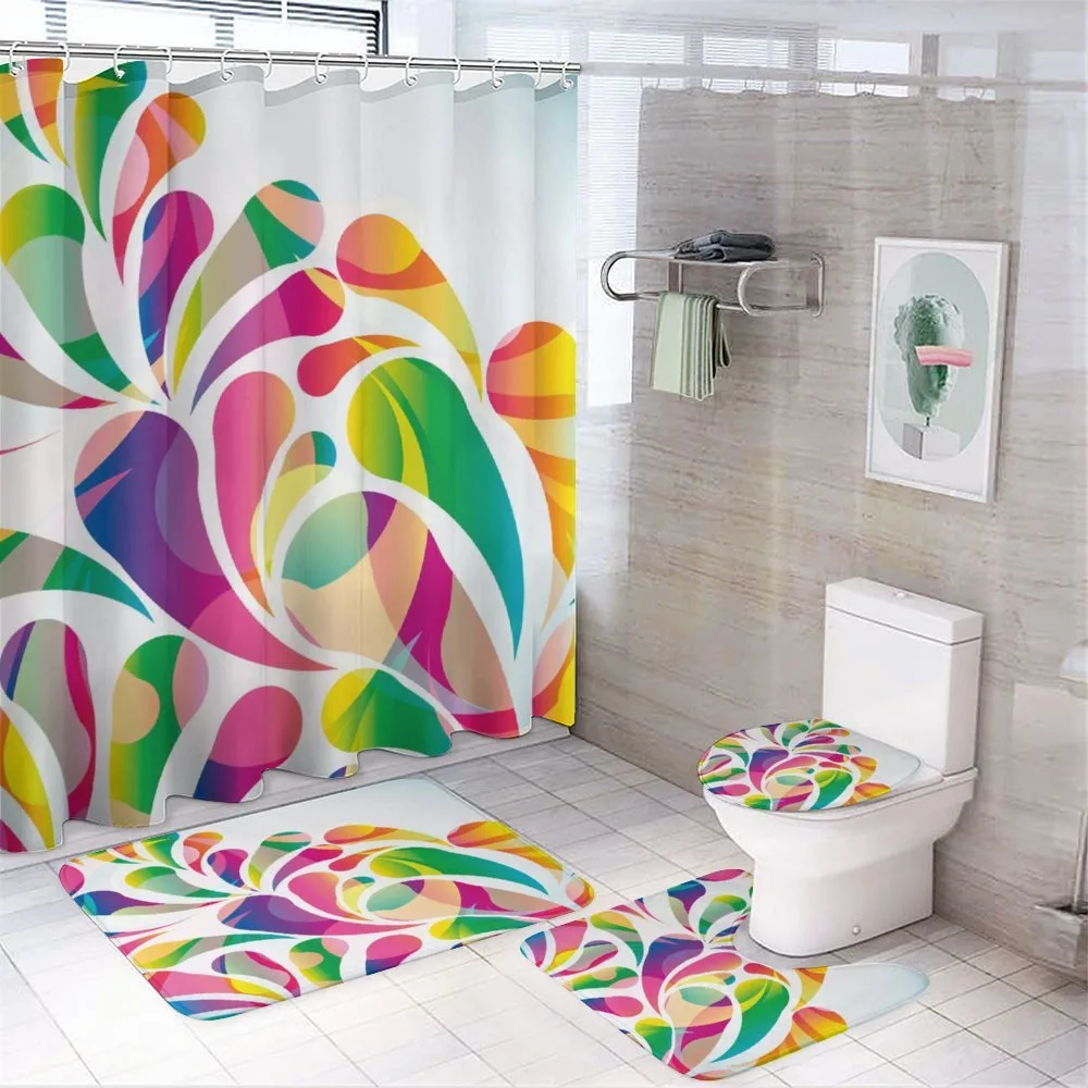 Leaf Shape Vivid Forms — 4-Piece Bathroom Set preview