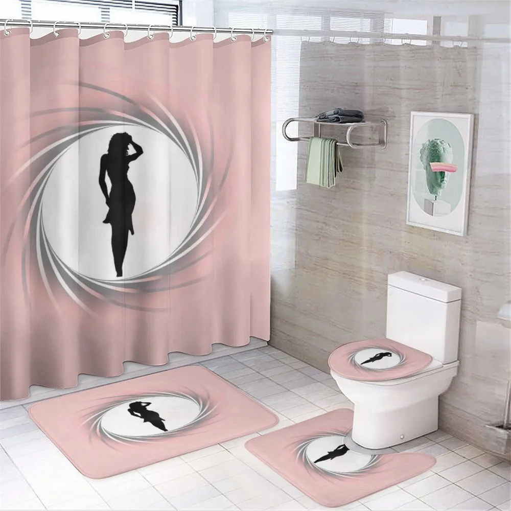 Hot Lady Pastel — 4-Piece Bathroom Set preview