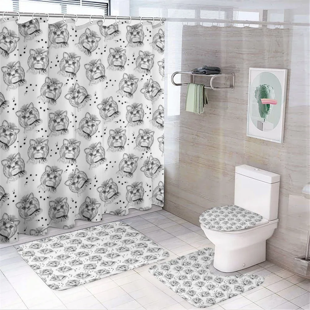 Dog Buckle — 4-Piece Bathroom Set preview