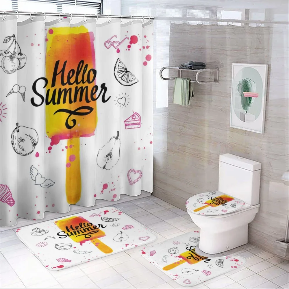 Hello Summer — 4-Piece Bathroom Set preview