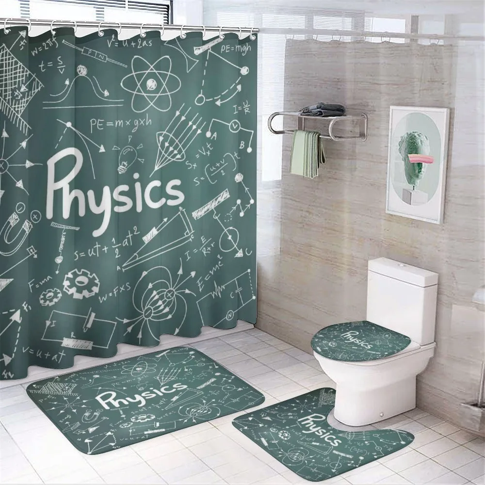 Physics and Math School — 4-Piece Bathroom Set preview