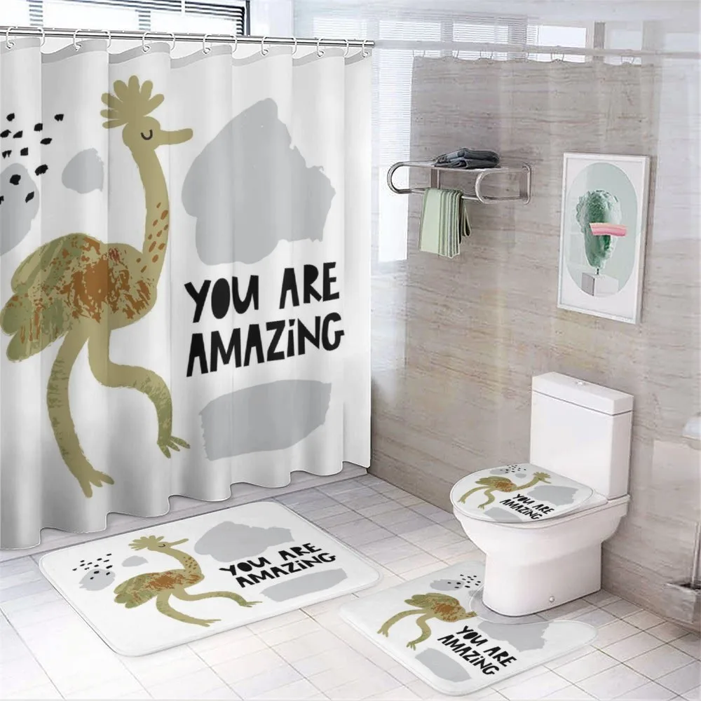 You are Calligraphy — 4-Piece Bathroom Set preview
