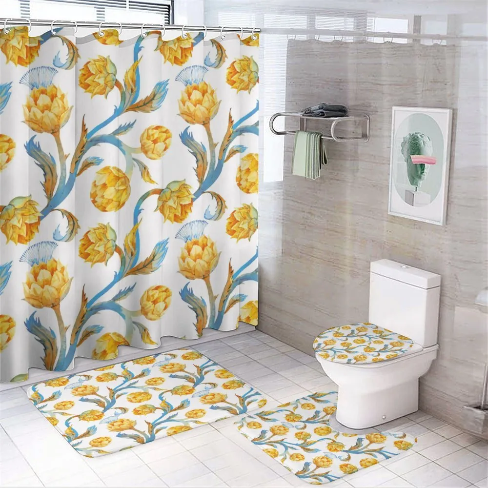 Botanical Bouquet — 4-Piece Bathroom Set preview