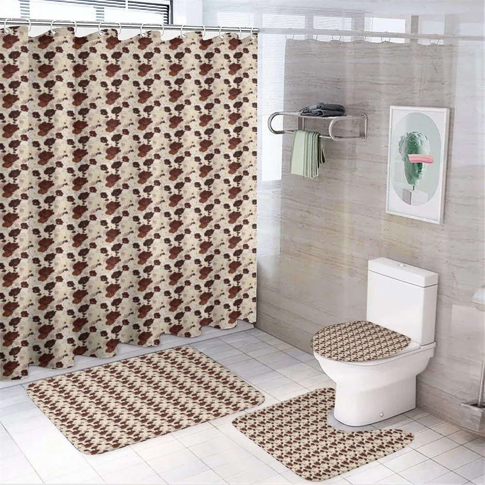 Exotic Hibiscus Blooms — 4-Piece Bathroom Set preview