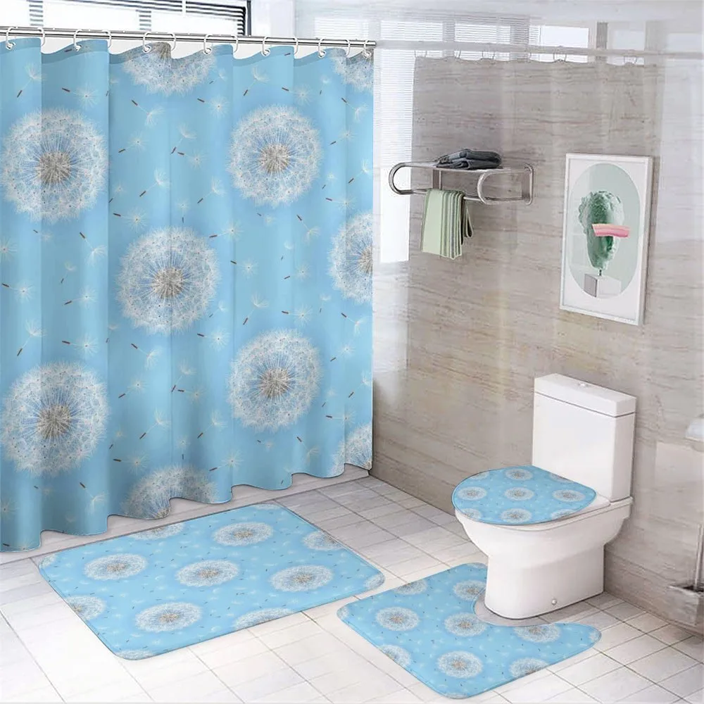 Spring Romantic Design — 4-Piece Bathroom Set preview