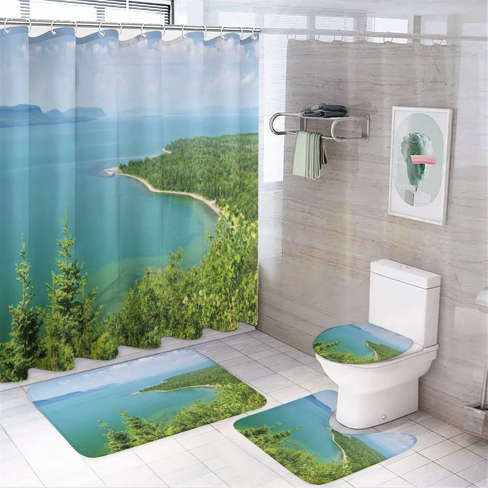 Lake Superior Panoramic — 4-Piece Bathroom Set preview