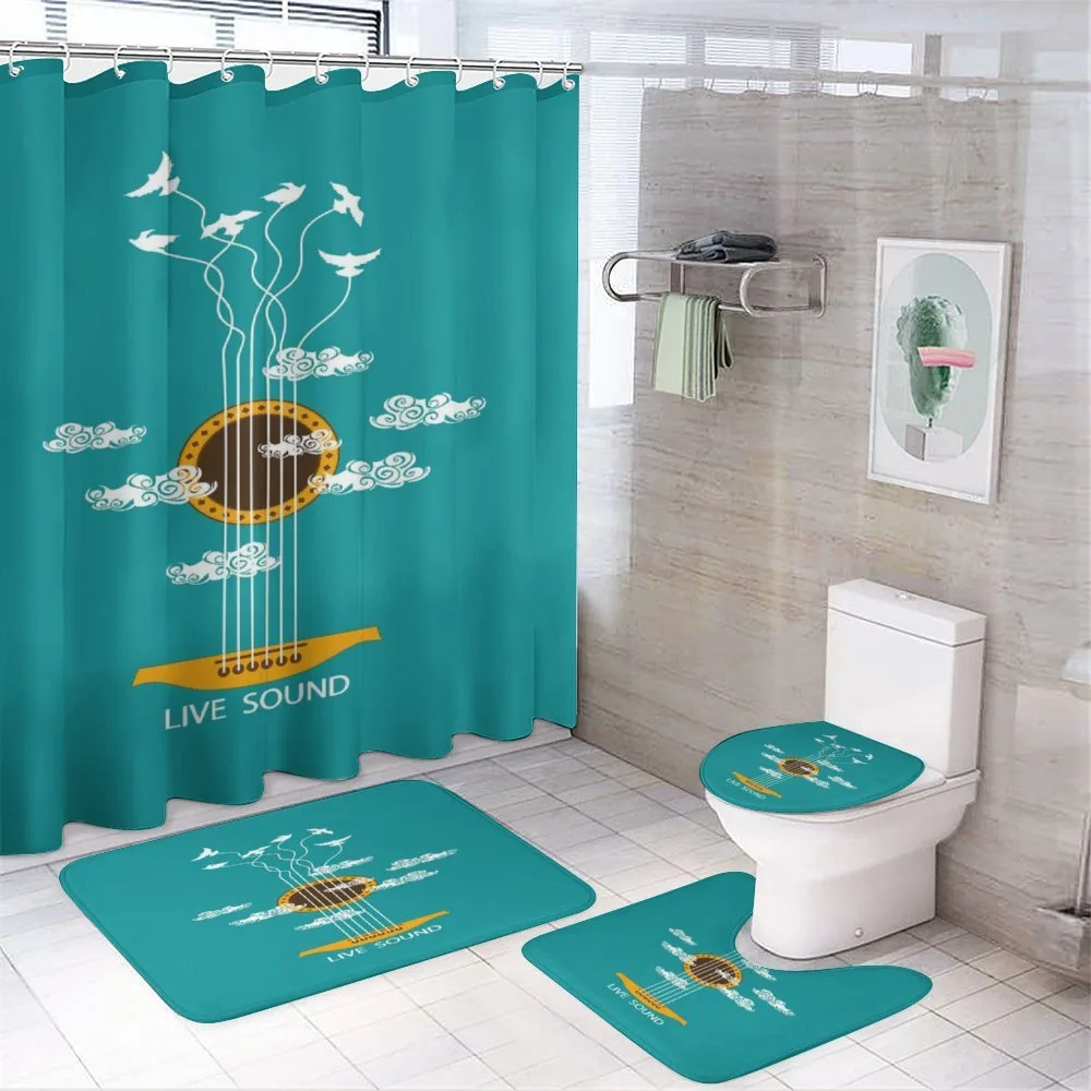 Musical Freedom Bird — 4-Piece Bathroom Set preview