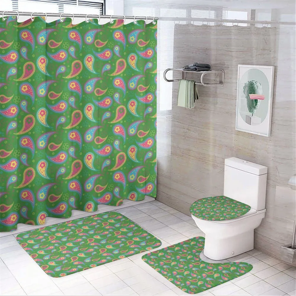 Teardrop with Curved Tip — 4-Piece Bathroom Set preview