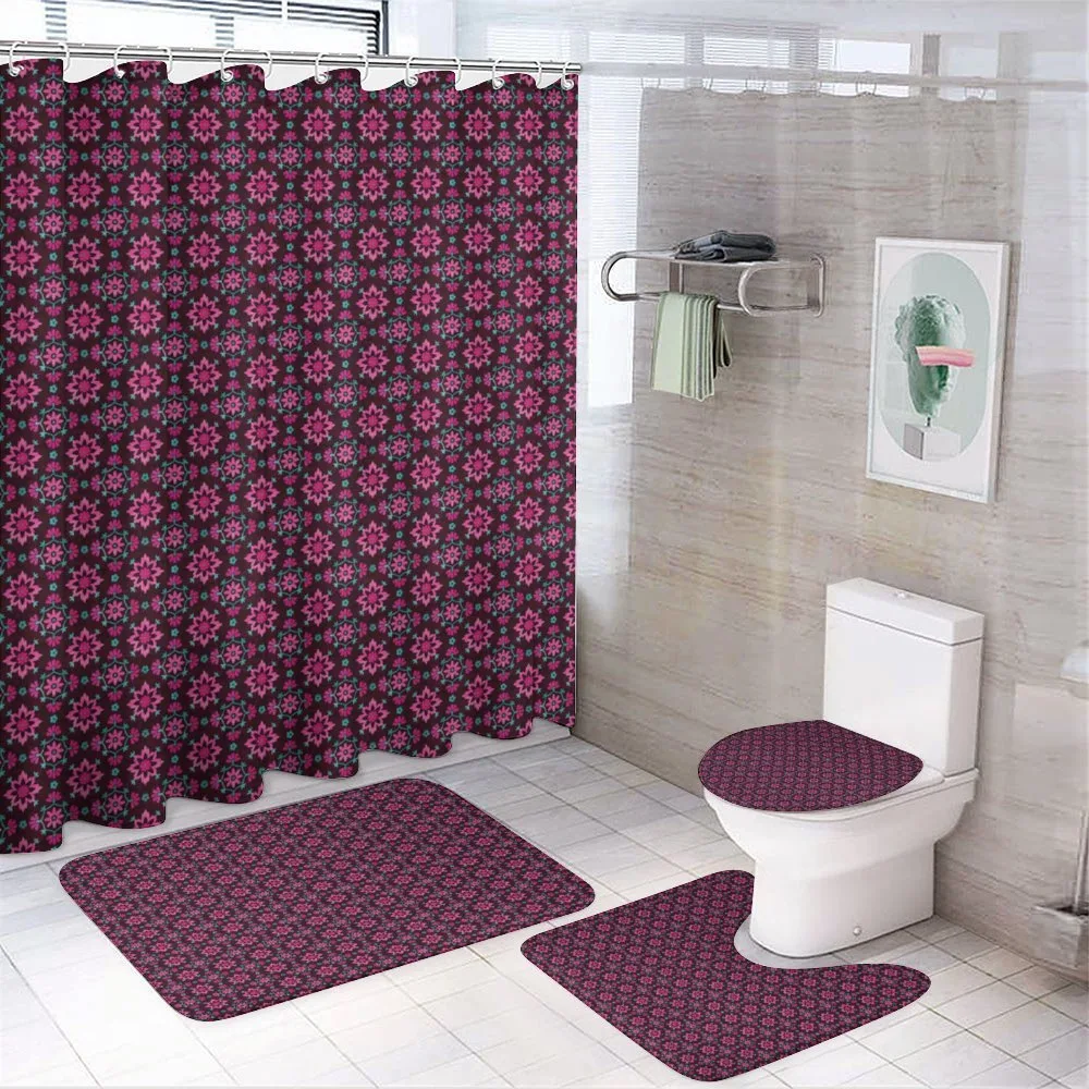 Boho Botany Foliage — 4-Piece Bathroom Set preview