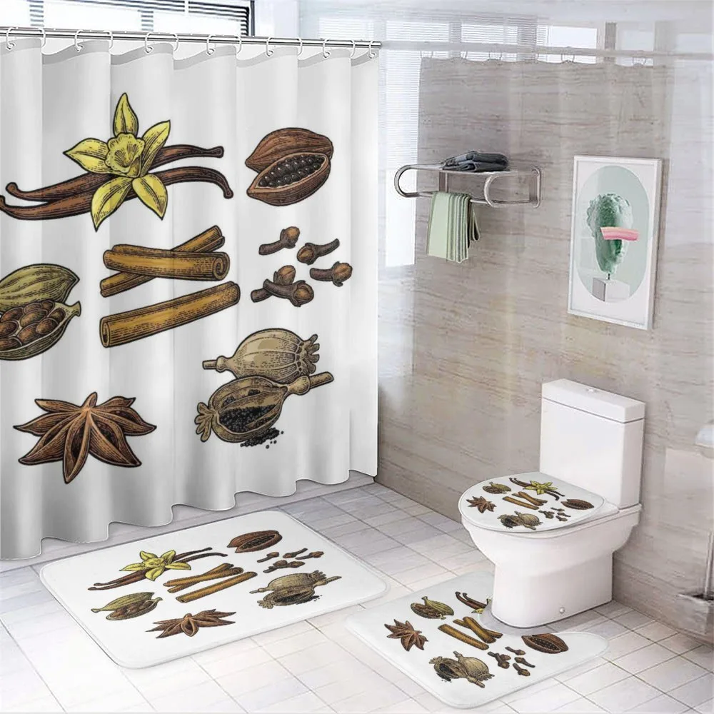 Cinnamon Anise Star Cardamom — 4-Piece Bathroom Set preview