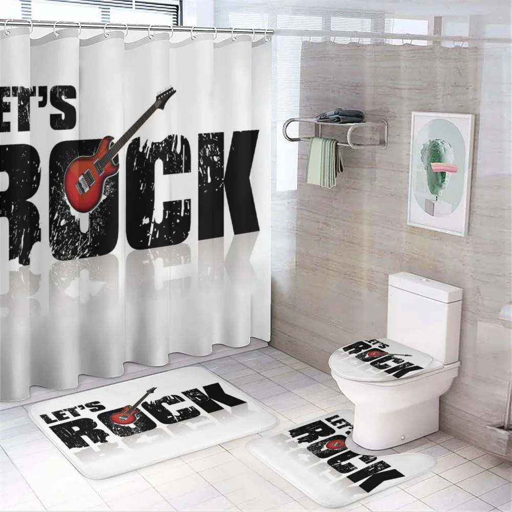 Let's Rock Grunge Fun — 4-Piece Bathroom Set preview