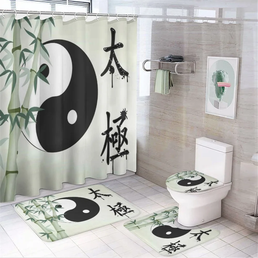 Taiji Oneness 4-Piece Bathroom Set product video