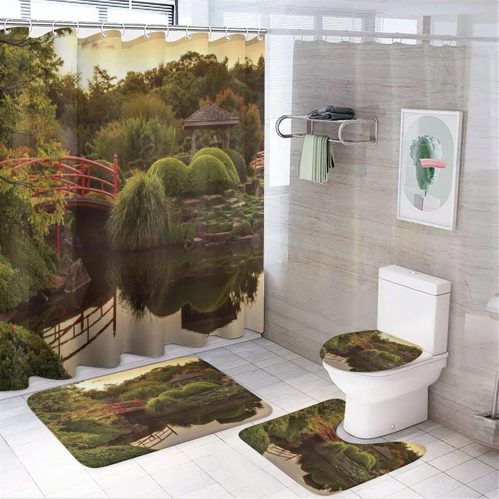 Garden Asia Peace — 4-Piece Bathroom Set preview