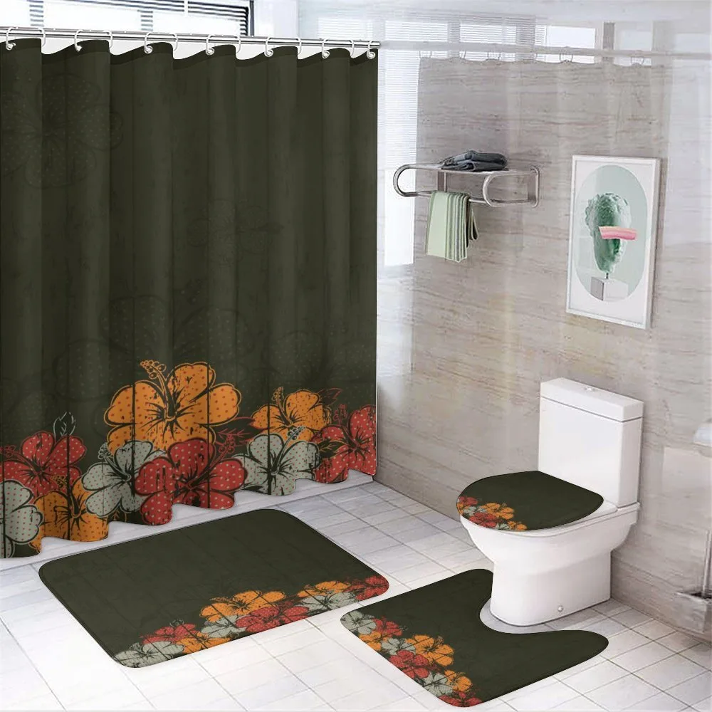Hawaiian Romantic — 4-Piece Bathroom Set preview