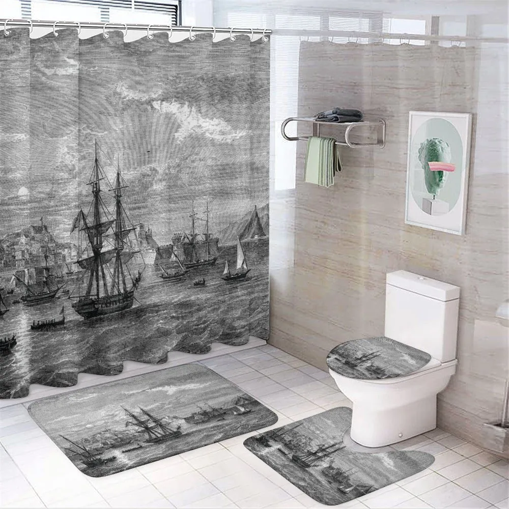 History of France Elba — 4-Piece Bathroom Set preview